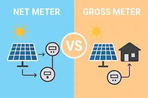 Net Meter vs Gross Meter: A Simple Guide to Solar Billing Systems