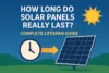 How Long Do Solar Panels Really Last? Complete Lifespan Guide - Post Thumbnail