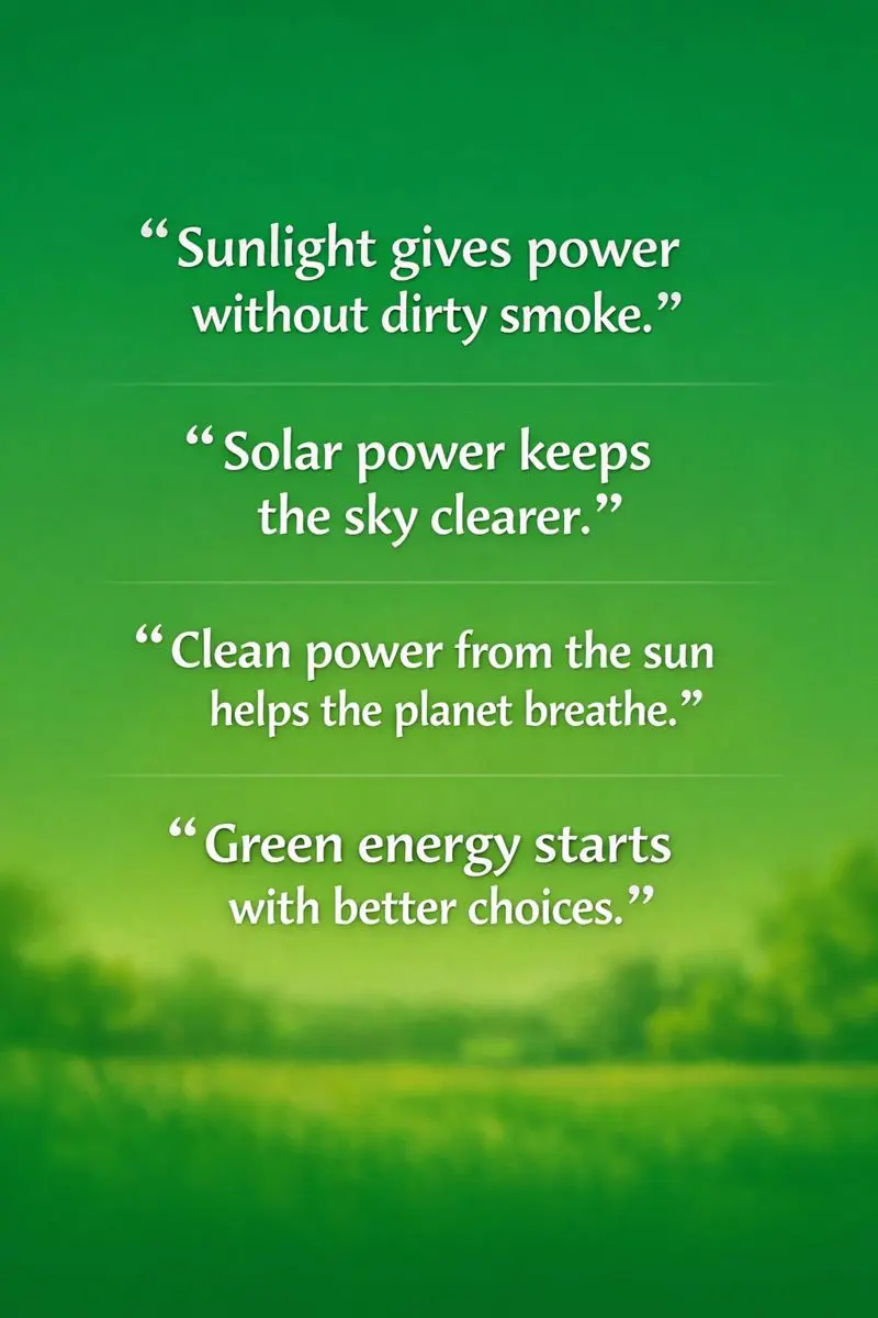 solar energy quotes for planet