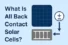 What is All Back Contact Solar Cells – Working & Benefits